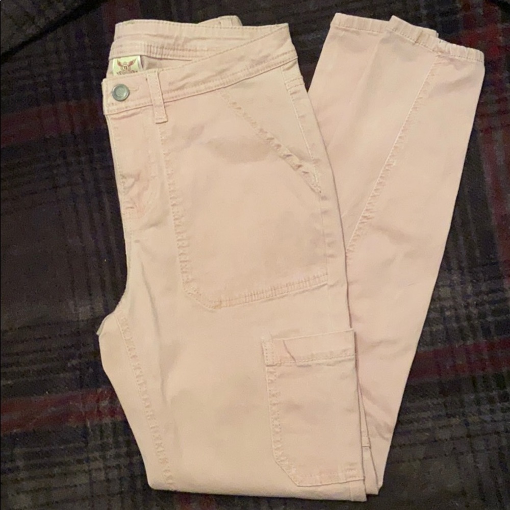 Pink skinny pants